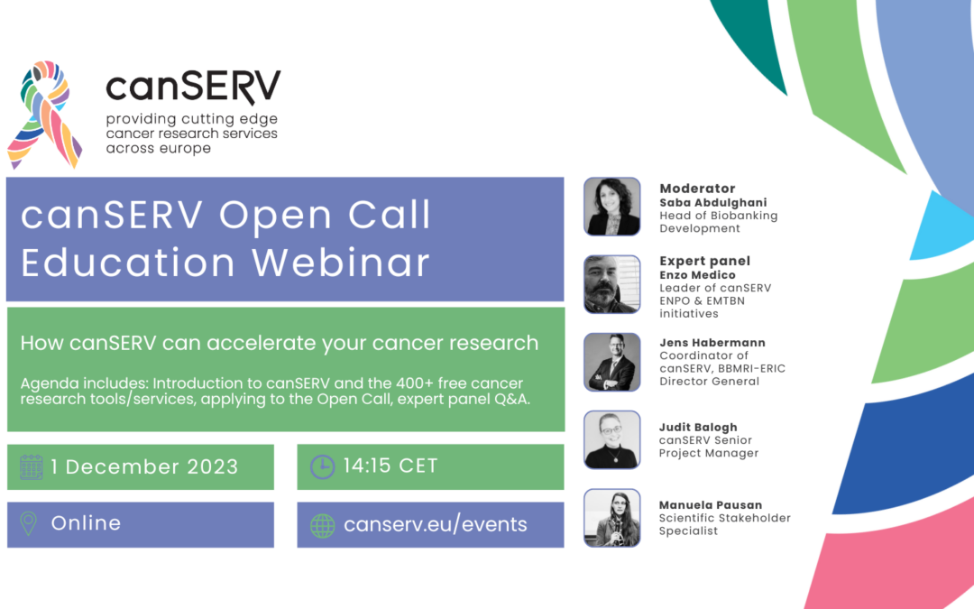 canSERV Open Call Education Webinar